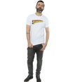 thumbnail image 4 of DC Comics Mens Superman Telescopic Crackle Logo T-Shirt, 4 of 5