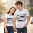 thumbnail image 4 of Valentine’s Day Matching Couple T-Shirts Women and Men's Aesthetic Graphic Tees Cute Retro, Funny & Minimalist Love Prints Romantic Gift for Boyfriend, Girlfriend & Anniversary, 4 of 10