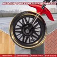 thumbnail image 4 of Ourlova 12V Kids Electric 3-Wheel Motorcycle with Training Wheels, Battery Powered, Reverse, Headlight, Horn, Music, Ride-On Toy, 4 of 9
