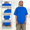 thumbnail image 4 of Shaka Wear Men's Garment-Dyed Crewneck T-Shirt, 100% USA Cotton T-Shirt Short Sleeve Assorted Bulk Tee Shirts (Dark Color 5 Pack, XL), 4 of 6