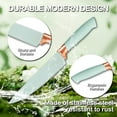 thumbnail image 2 of HEESEM 19pcs Silicone Kitchen Utensil Set, Heat-Resistant Non-Stick Easy Cooking Cleaning Home Light-Green, 2 of 10