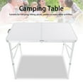 thumbnail image 3 of Bureau Pliant Table de Pique-Nique, Table de Camping, pour la Randonnée Camping en Plein Air, 3 of 8