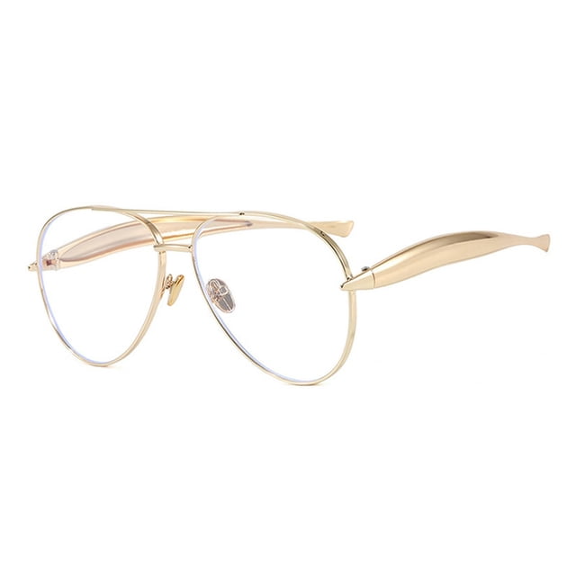 Lentes de Sol Laureles Fashion Oversized Piloto Mujer Dorado (C8)