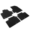 thumbnail image 3 of Ikon Motorsports Floor Mat Compatible With 2022-2024 Hyundai Ioniq 5 4DR Black Nylon OEM Fitment Style Front & Rear Floor Mats Anti-slip Carpets Replacement 4PCS, 3 of 9