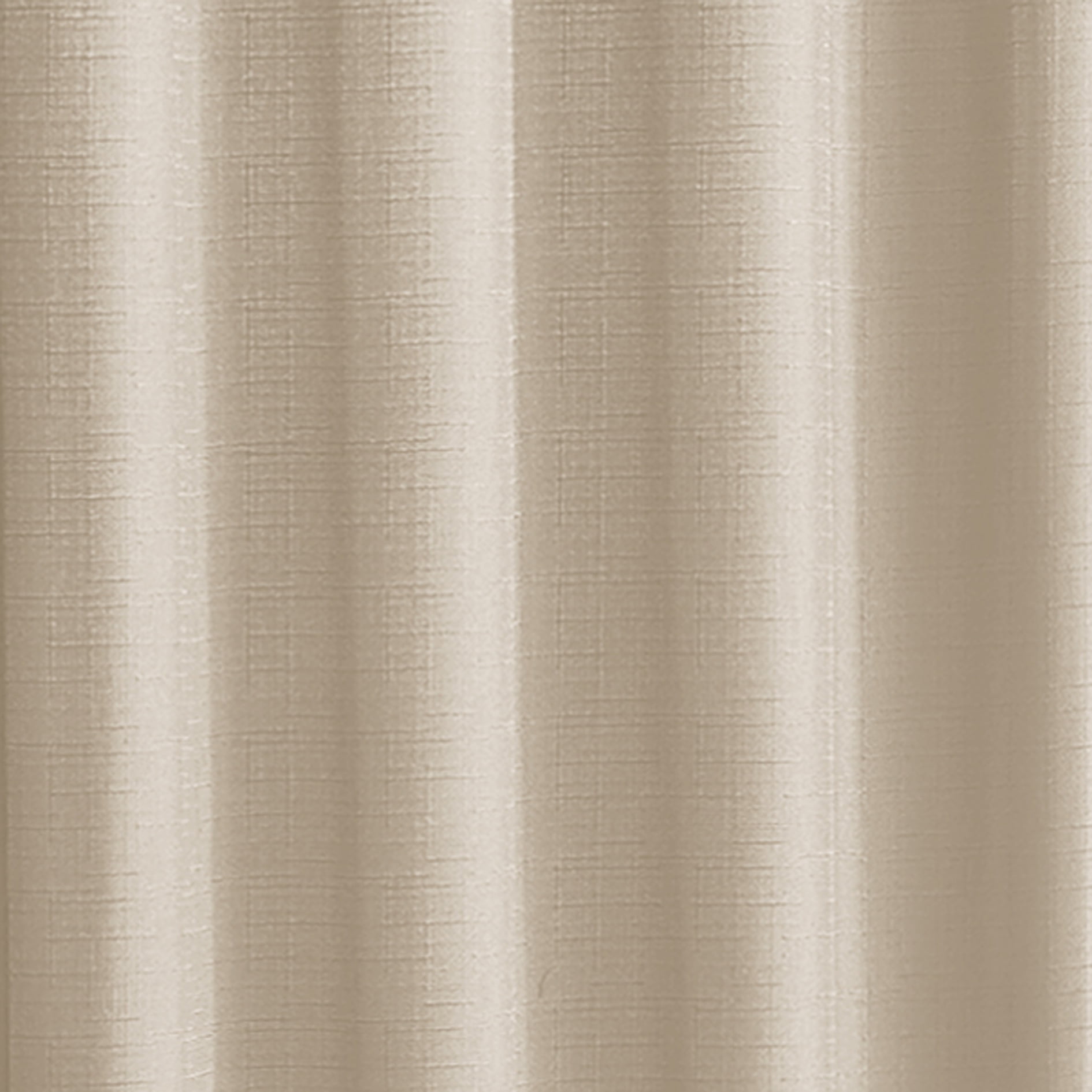 Mainstays Tille Light Filtering Curtain Panel Pair, Set of 2, Beige, 37"W x 84"L