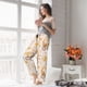 thumbnail image 5 of Balery Cute Bee Gnome Pantalones de pijama para mujer, pijamas ultraligeros, pantalones de estar por casa-Medium, 5 of 6
