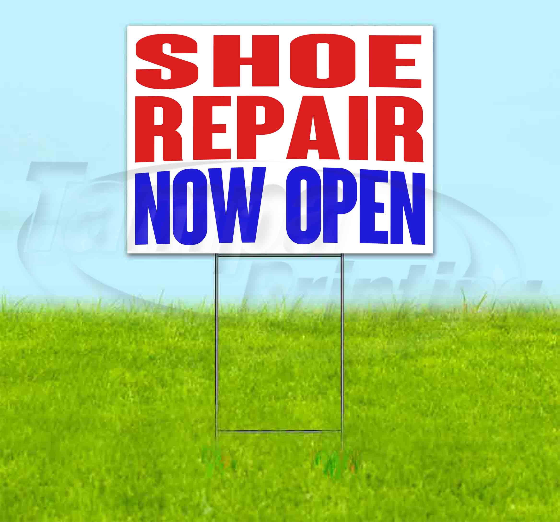 Shoemaker Open Sign Shoe Repair Now Open (18