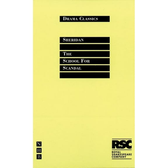 Drama Classics: The School for Scandal (Paperback)