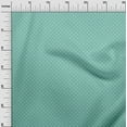 thumbnail image 3 of oneOone Silk Tabby Dusty Teal Green Fabric Polka Diy Clothing Quilting Fabric Print Fabric By Yard 42 Inch Wide, 3 of 6