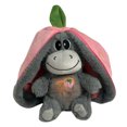 thumbnail image 1 of Donkey de respiración Plush Toy Soft Sleeping Strawberry Donkey Donkey Donkey (rosa), 1 of 2