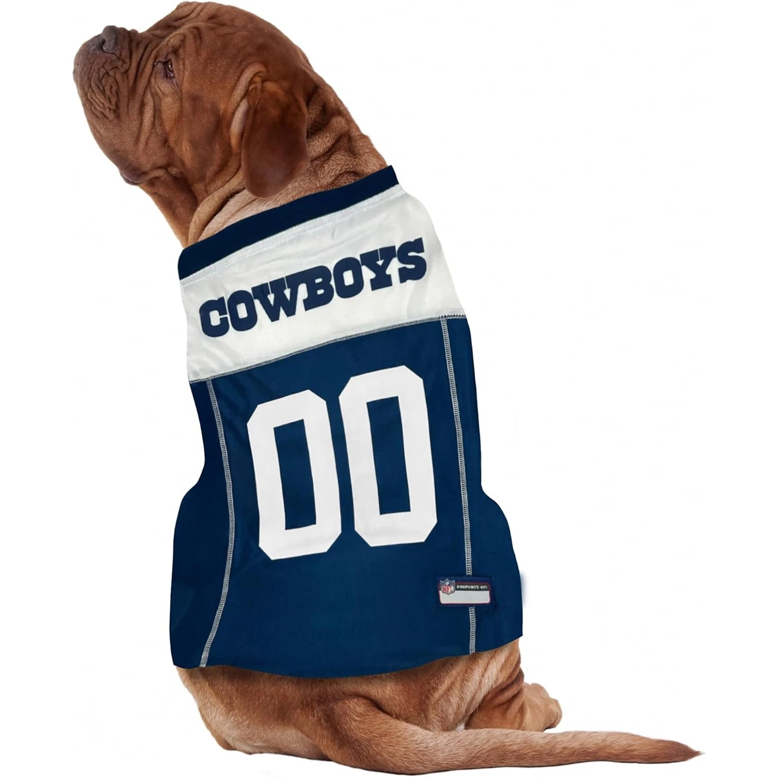 Pets First NFL Throwback Dog Jersey Comfortable & Breathable Dog Shirt