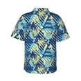 thumbnail image 3 of Balery Hawaiian Style Print Men's Hawaiian Shirts Short Sleeve Beach Shirt Relaxed Fit Vacation Button Down Shirts-3X-Large, 3 of 9