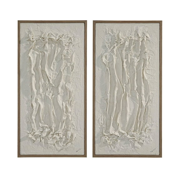 Renwil Volterra 20" Wide Wall Art, White