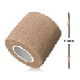 thumbnail image 2 of Pet Bandage 21' Long Tape Bulk Packs Dog Cat Horse Goat Pig Any Animal Vet Wrap (2 inch - 10 Rolls), 2 of 6