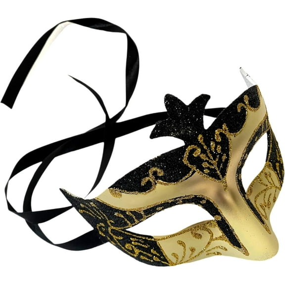Mens Masquerade Mask Burlesque Dance Birthday Prom Mardi Gras Carival Costume Dress Up Cosplay Party