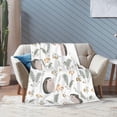 thumbnail image 2 of Hedgehog Blanket Cute Animals Super Soft Warm Bed Bedding Throw Blankets Girls Boys Gifts for Couch Bedroom Sofa Office Car Decor, All Season Cozy Flannel Plush Blanket for Kids Adults, 50"X40", 2 of 6