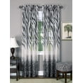 thumbnail image 2 of Ben&Jonah PrimeHome Collection Safari Window Curtain Panel - 50x63 - Black/Multi, 2 of 2