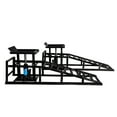 thumbnail image 3 of Hydraulic Car Ramps 2 Pack High Lift 11000LBS Automotive Service Ramps for Garage Repair and Maintenance, 3 of 8