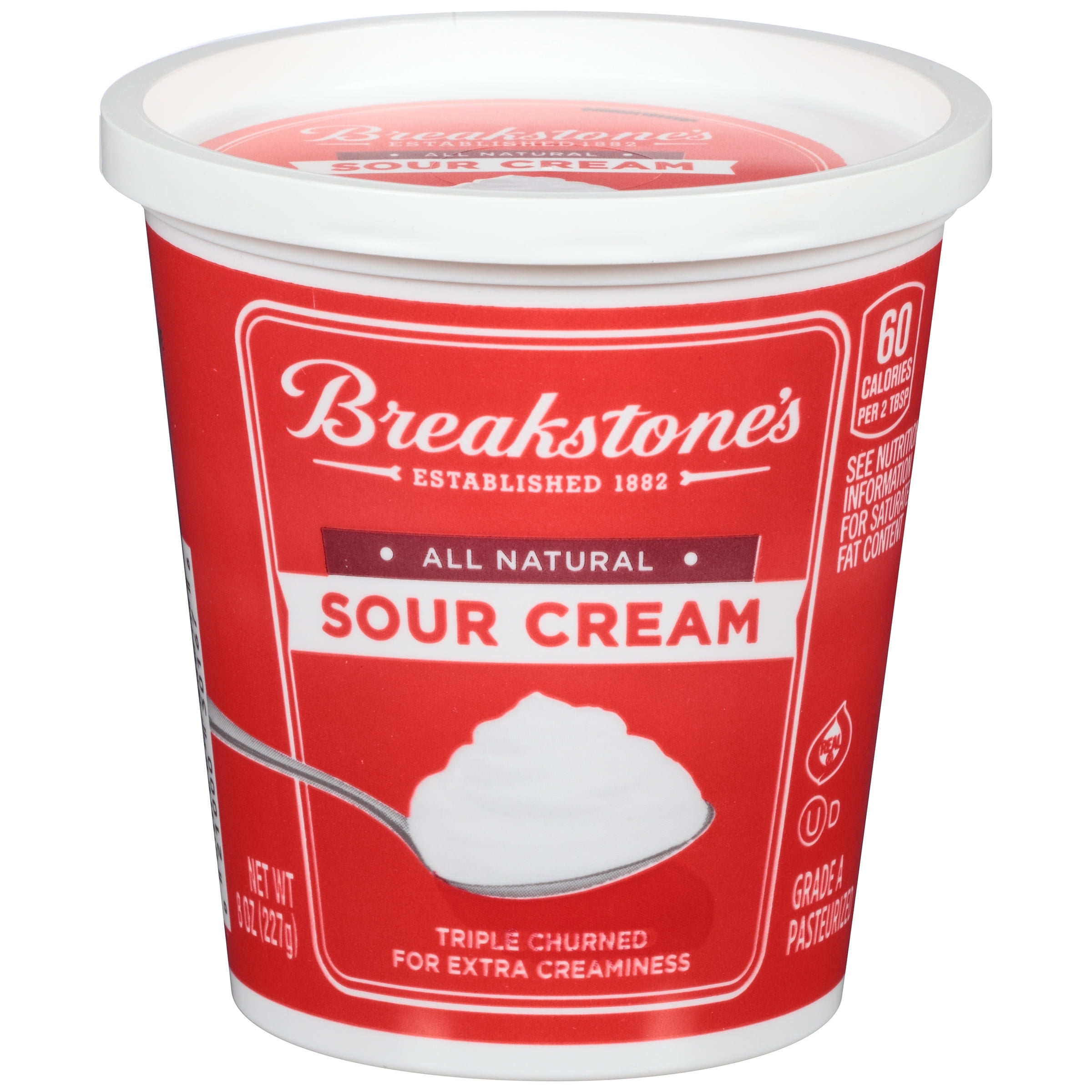 Breakstone's All Natural Sour Cream, 8 oz Tub