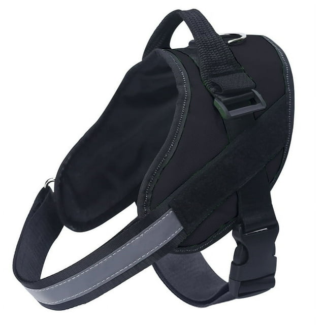 Fournitures pour Animaux de Compagnie Transfrontalières Sangle de Poitrine pour Chien Corde de traction K9 Grand Chien Gilet Réfléchissant Rouge Antidéflagrant Sangle pour Chien Édition Confort Antidéflagrant Noir Personnalisé