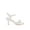 White, variant on Nidara Studded Real Leather Kitten Heel Sandals