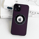 thumbnail image 1 of Magsafe-funda magnética de cuero de lujo para iPhone, protector de película de lente de carga inalámbrica, mate, para iPhone 14, 13, 12, 11 Pro Max Plus, 1 of 4