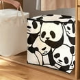 thumbnail image 3 of Heavy Duty Storage Bags Extra Large with Zipper, Collapsible Fabric Tote for Clothes, Blankets, Moving, College, 20x20x15 Inch, 3 of 5