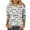 Black, variant on Tauxra Women's 3 4 Sleeve Tops, Round Neck Shirt for Ladies, Soft Stretch Short Sleeve Tee for Casual Daily Wear and Home Use