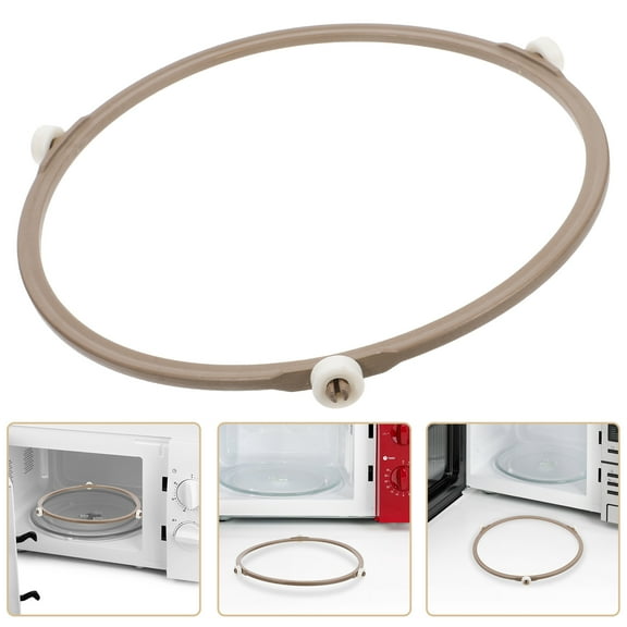 ELAYARD Microwave Glass Turntable Plate Roller Multi PPS Durable for Kitchen Use 1Pcs