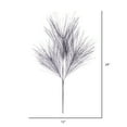 thumbnail image 2 of Vickerman 24" Artificial Silver Metallic Pine Needle Christmas Spray, 2 sprays per pack., 2 of 2