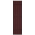 thumbnail image 6 of 14"W x 67"H Mid-America Vinyl, Standard Size Four Board Joined Shutters, w/Installation Shutter-Lok's & Matching Screws, 167 - Bordeaux, 6 of 13