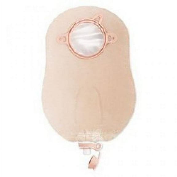 Hollister New Image Urostomy Pouch - Vinyl, Red Code, 2.25 Inch Flange, 9 Inch Length, Ultra-clear, Drainable, 10 Count