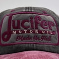 thumbnail image 3 of Gorra Baseball Gris Unitalla Lucifer Motor Oil, 3 of 5