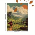 thumbnail image 3 of UXIEQU Fantasy Landscape Canvas Wall Art 15.75x11.81 Inches, 3 of 8