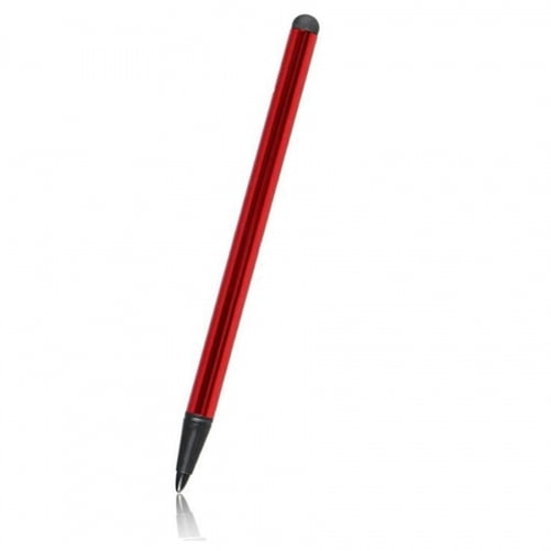 Capacitive and Resistive Red Stylus for Moto G Power (2022) Phone - Pen Touch Compact Lightweight W2K Compatible With Motorola Moto G Power (2022)