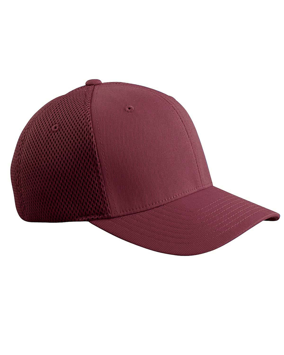 OTTO Polyester Foam Front 5 Panel High Crown Mesh Back Trucker Hat - H - View #2