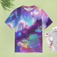 thumbnail image 4 of Funny Squirrel Women's Short Sleeve T-Shirt Crew Neck Casual Summer Trendy Loose Fit Tops, 4 of 6