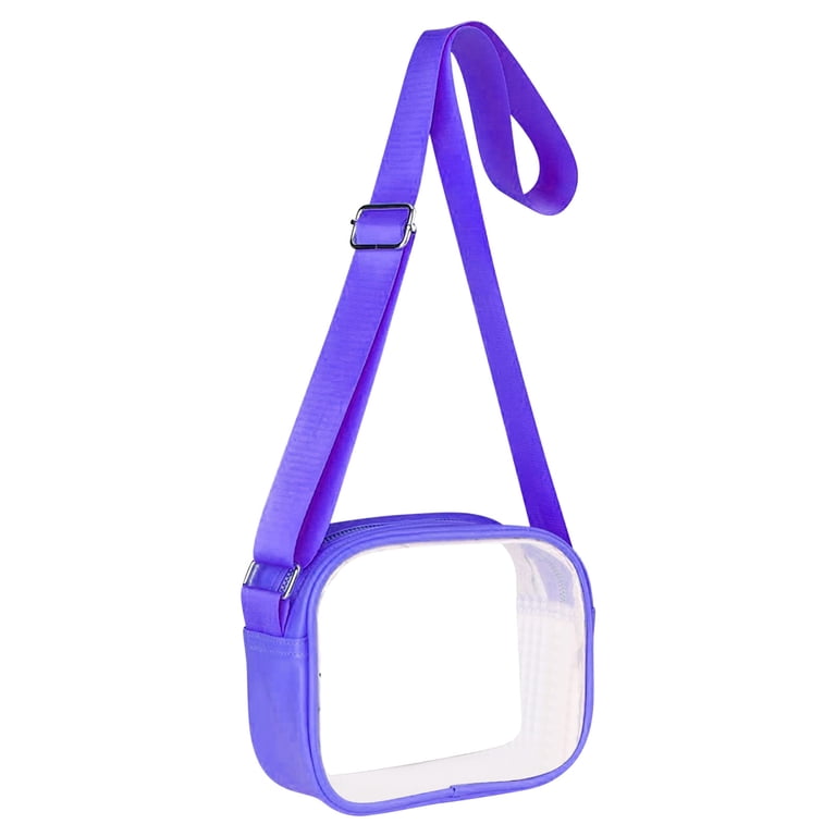 YGR Clear Crossbody Bag - Stadium Approved Transparent Purse For Concerts & Events
