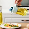 thumbnail image 2 of 630ml Oil Sprayer Automatic Opening Sealing Ring Glass Vinegar Honey Olive Oil Container For Home, 2 of 5