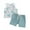 Sky Blue, variant on Suealasg Toddler Boy Summer Clothes Set 6M 1T 2T 3T Kids Sleeveless Tropical Tree Print Tank Tops and Solid Color Shorts Sets 2Pcs Beach Causal Clothing for Baby Boys