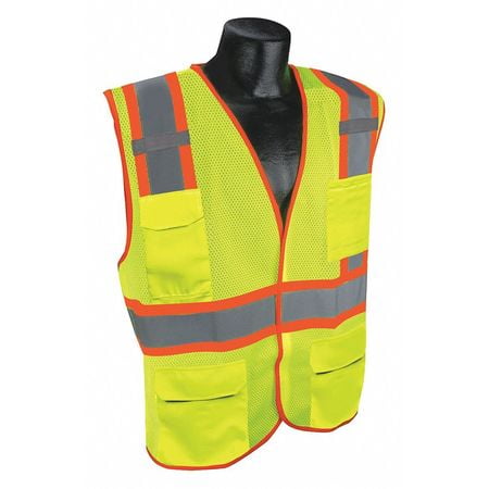 

High Visibility Vest Yllw/Green 4XL/5XL