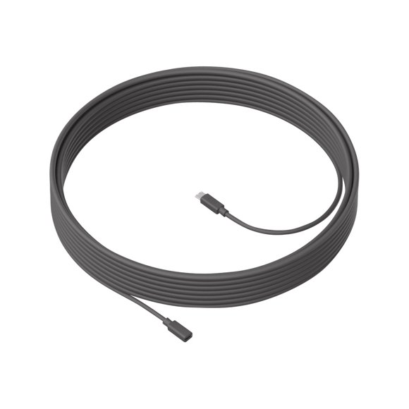Logitech MeetUp - Microphone extension cable - 33 ft - for Logitech EXPANSION MIC FOR MEETUP