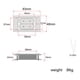 thumbnail image 4 of Pickup 2-Coil Piezas de Repuesto para Caja de Guitarra de CUTICAT Recogida de humbucker, 4 of 7