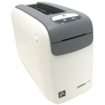 - Refurbished Zebra HC100 Direct Thermal Printer - Monochrome - Desktop - Wristband Print - 1.19