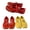 red, variant on Women’s Tabi Mary Jane Flats Split Toe Casual Comfort Slip On Walking Shoes