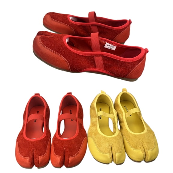 Women’s Tabi Mary Jane Flats Split Toe Casual Comfort Slip On Walking Shoes