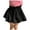 Black, variant on Odeerbi 2-8 Years Toddler Girls Skorts Summer Cotton Shorts Breathable Solid Color Loose Culottes Shorts