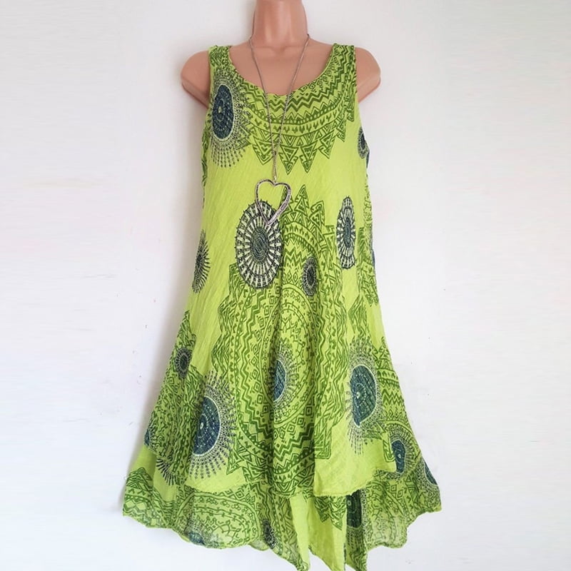 bohemian mini dress