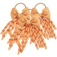 thumbnail image 1 of 3 Pcs Porte-Queue de Cheval Nœuds de Cheveux Bandes de Nœud pour Cheerleader, 1 of 9