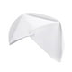 thumbnail image 4 of Sombrero de enfermera para fiesta de graduación de la escuela de enfermería, transpirable, para cosplay, atuendo de escenario femenino Blanco, 4 of 8